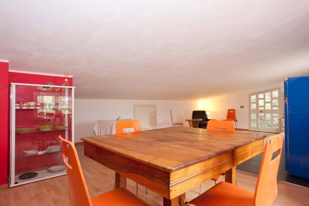 Loft Mansardato Con Giardino E Piscina In Villa Privata Loft With Garden And Swimming Pool In A Private Villa Sestu Luaran gambar