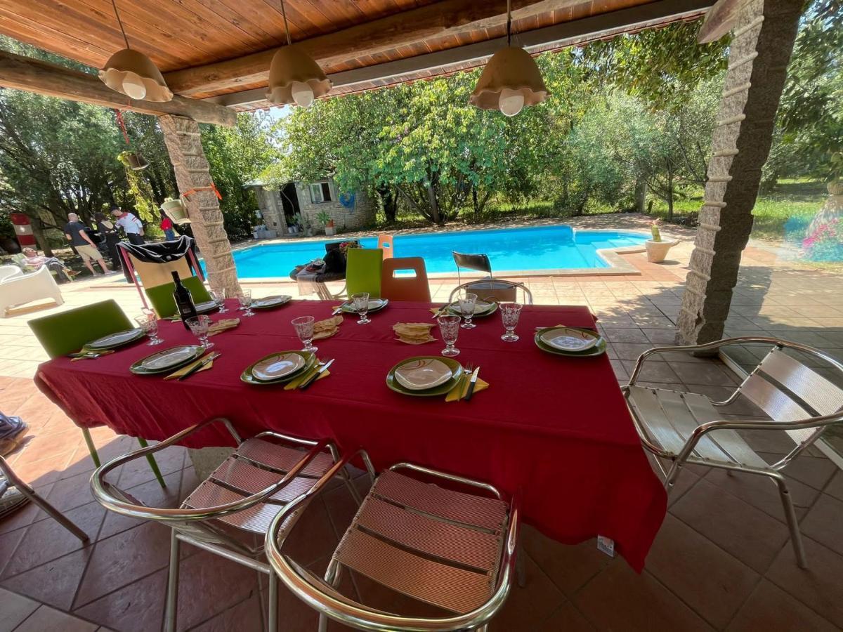 Loft Mansardato Con Giardino E Piscina In Villa Privata Loft With Garden And Swimming Pool In A Private Villa Sestu Luaran gambar